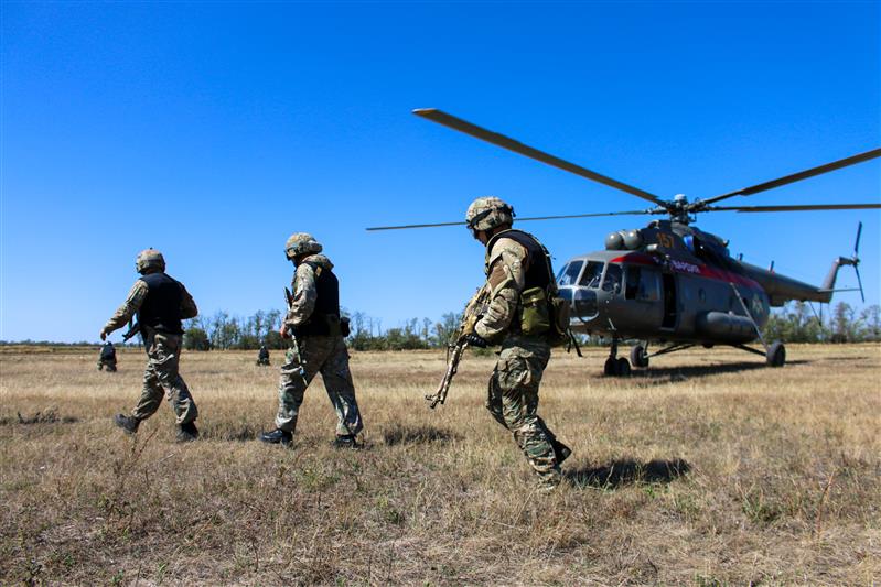 На Ставрополье сотрудники СОБР Росгвардии  отметили 28-ю годовщину со дня образования отряда