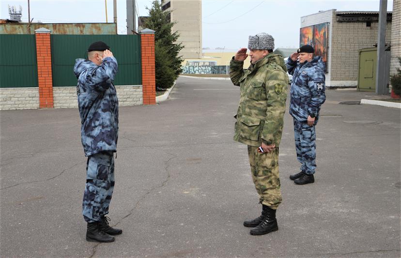 Курский ОМОН отметил свое 28-летие