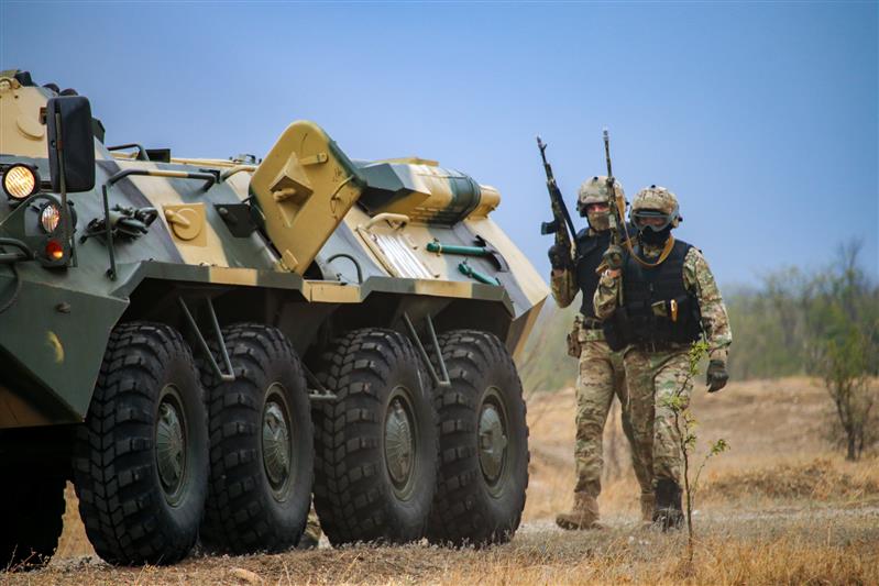 На Ставрополье сотрудники СОБР Росгвардии  отметили 28-ю годовщину со дня образования отряда