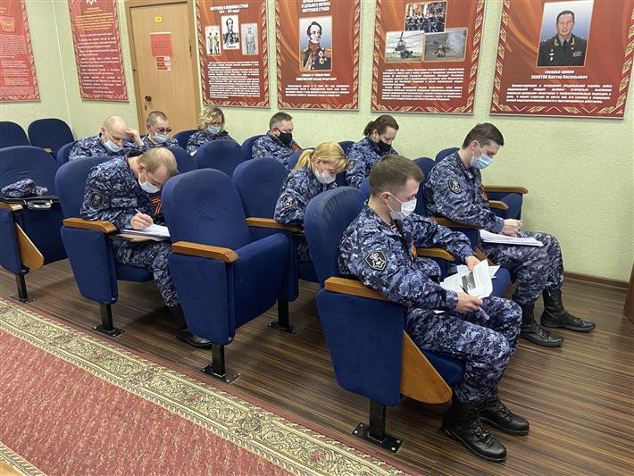 Центр спецназначения вневедомственной охраны Росгвардии присоединился к акции «Диктант Победы»