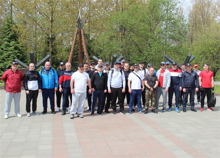 В Северной Осетии Росгвардия провела велопробег ко Дню Победы