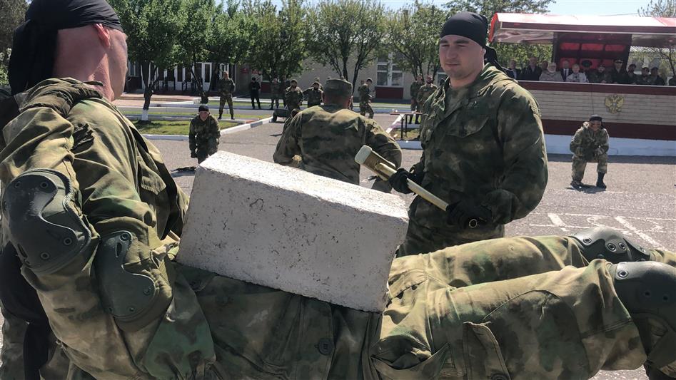 Гудермесский полк Росгвардии отметил 21-летие