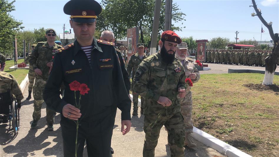 Гудермесский полк Росгвардии отметил 21-летие