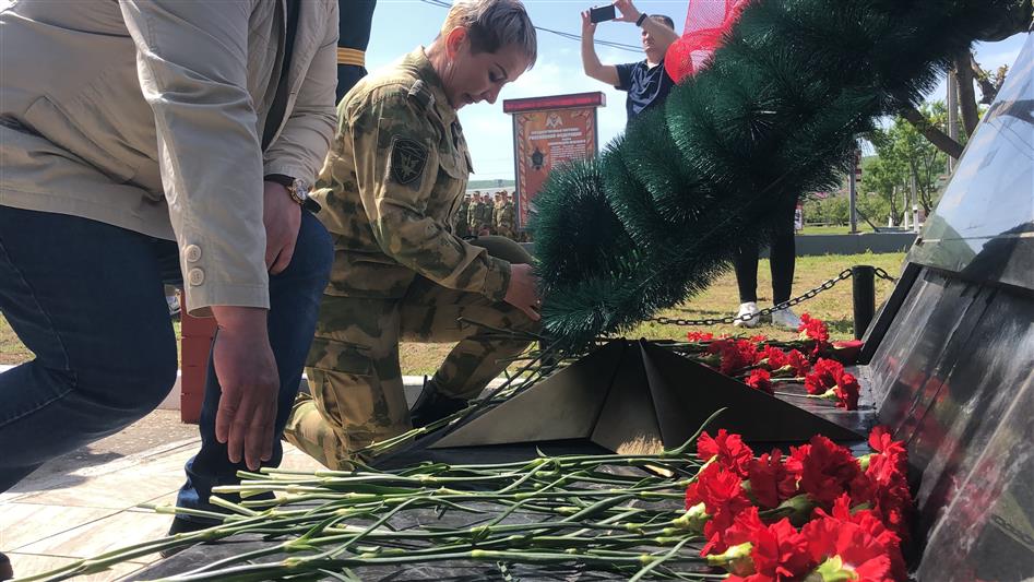 Гудермесский полк Росгвардии отметил 21-летие