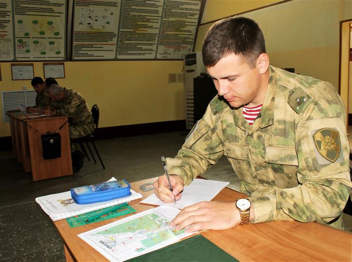 В Грозном подведены итоги второго этапа конкурса профессионального мастерства среди офицеров Росгвардии