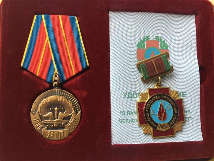 В Чеченской Республике военнослужащие Росгвардии встретились с ликвидатором последствий аварии на Чернобыльской АЭС