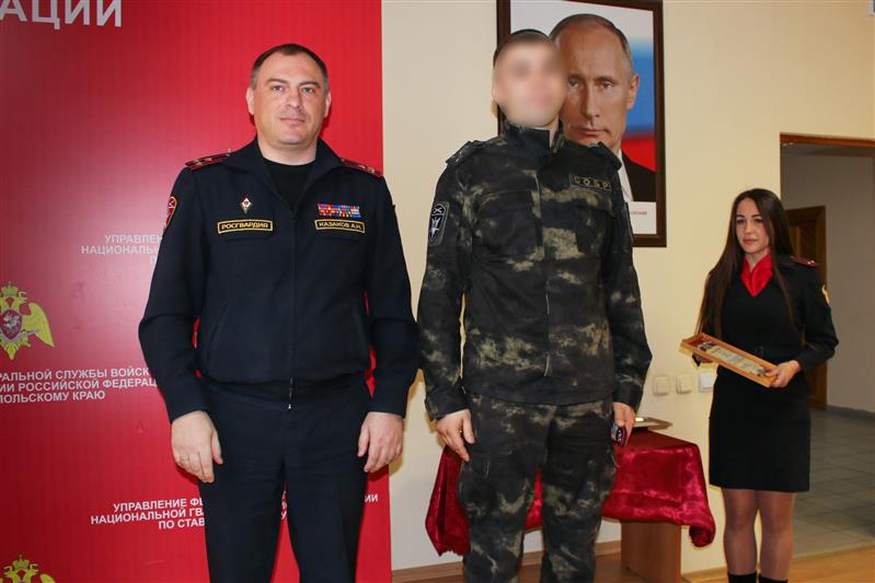 На Ставрополье сотрудники СОБР Росгвардии  отметили 28-ю годовщину со дня образования отряда