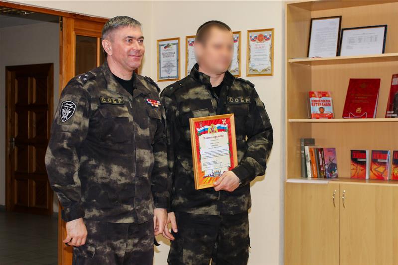 На Ставрополье сотрудники СОБР Росгвардии  отметили 28-ю годовщину со дня образования отряда