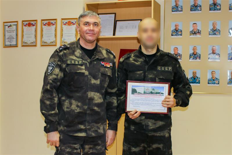 На Ставрополье сотрудники СОБР Росгвардии  отметили 28-ю годовщину со дня образования отряда