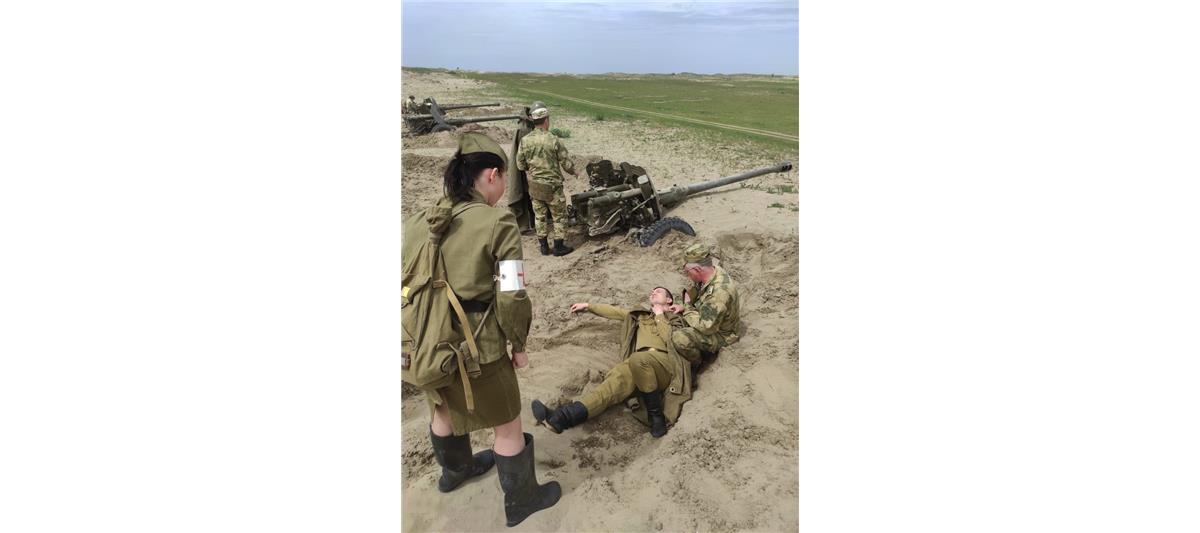 Военнослужащие Северо-Кавказского округа Росгвардии приняли участие в исторической реконструкции 
