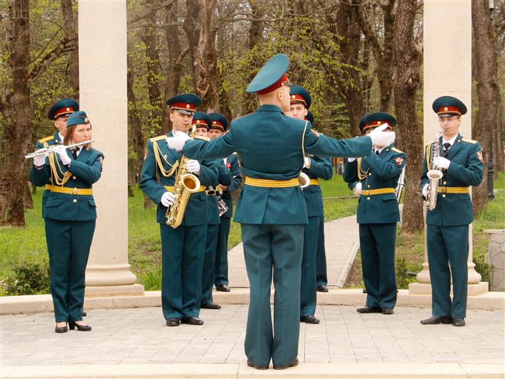Росгвардия приняла участие во всероссийском флешмобе «Песни Победы»