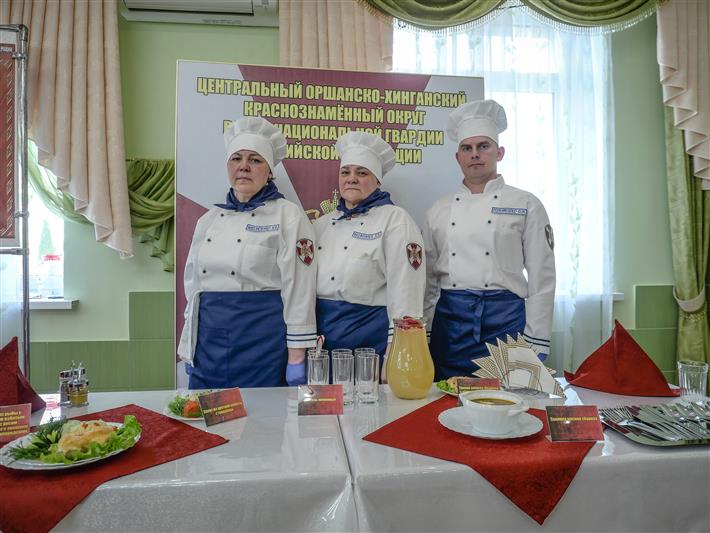 В Калуге завершился  конкурс  специалистов продовольственной службы Росгвардии (фото)