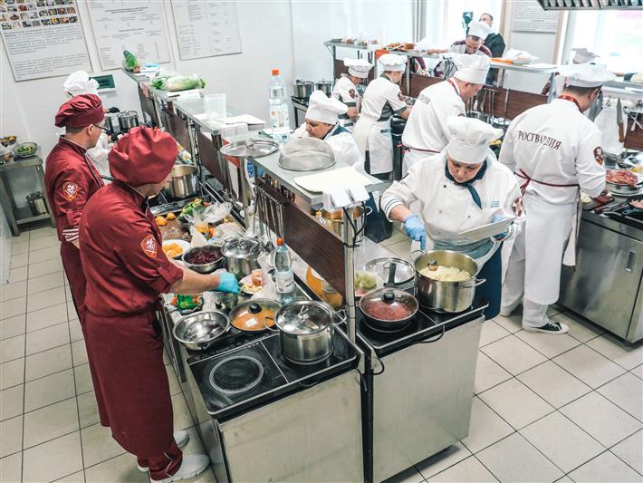 В Калуге завершился  конкурс  специалистов продовольственной службы Росгвардии (фото)