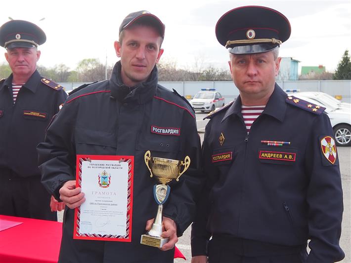 В Белгороде завершился конкурс профессионального мастерства среди сотрудников вневедомственной охраны Росгвардии