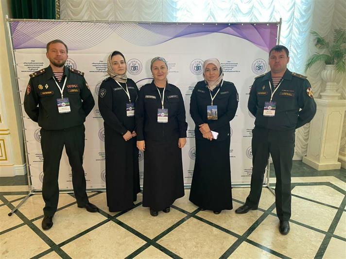 В Грозном росгвардейцы приняли участие во Всероссийской научно-практической конференции