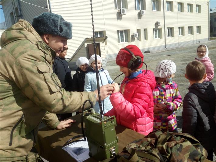 Росгвардия провела тематическое мероприятие для новосибирских школьников