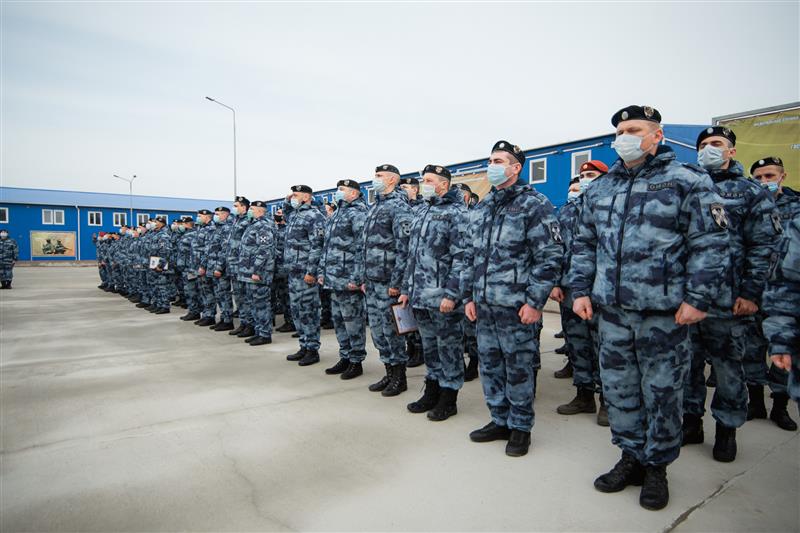 Сотрудники ОМОН «Беркут» отметили годовщину со дня образования отряда