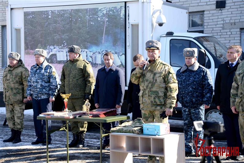 В Курганской области под руководством командующего Уральским округом Росгвардии состоялось плановое тактико-специальное учение
