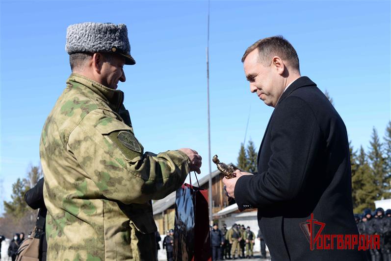 В Курганской области под руководством командующего Уральским округом Росгвардии состоялось плановое тактико-специальное учение