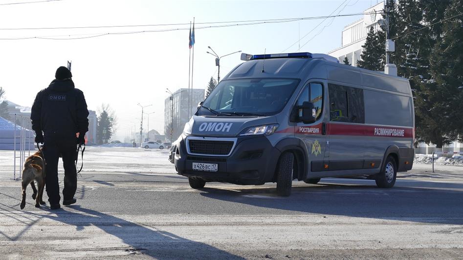 Тувинский ОМОН Росгвардии отметил своё 28-летие