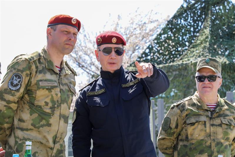Генерал армии Виктор Золотов подвел итоги  соревнования подразделений спецназа Росгвардии в Краснодарском крае
