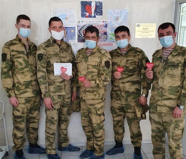 Военнослужащие Росгвардии приняли участие в акции «Я — донор» в Оренбурге