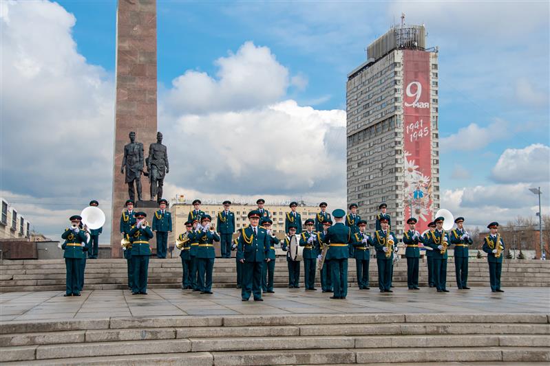 Ансамбль песни и пляски Северо-Западного округа Росгвардии подготовил видеопоздравление ко Дню Победы (видео)