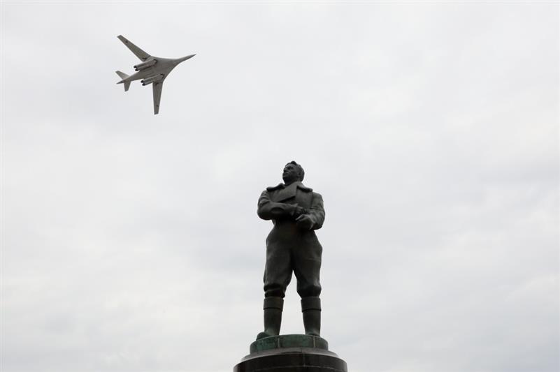 В столице Приволжья парадные расчеты Росгвардии прошли торжественным маршем по Нижне-Волжской набережной