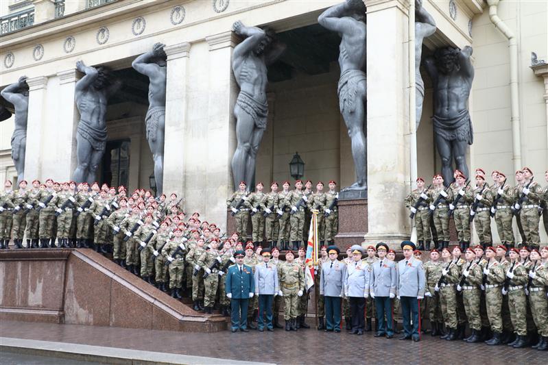 В Санкт-Петербурге прошло награждение парадного расчета  Северо-Западного округа Росгвардии