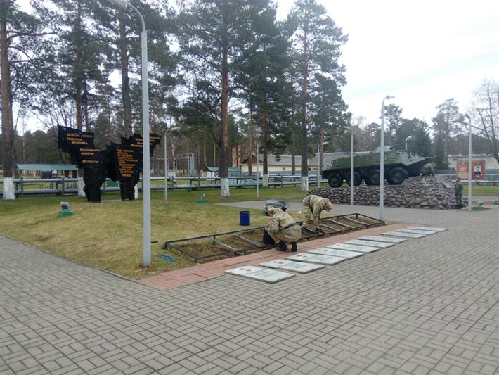 Росгвардейцы Северо-Западного округа почтили память погибших в Великой Отечественной войне