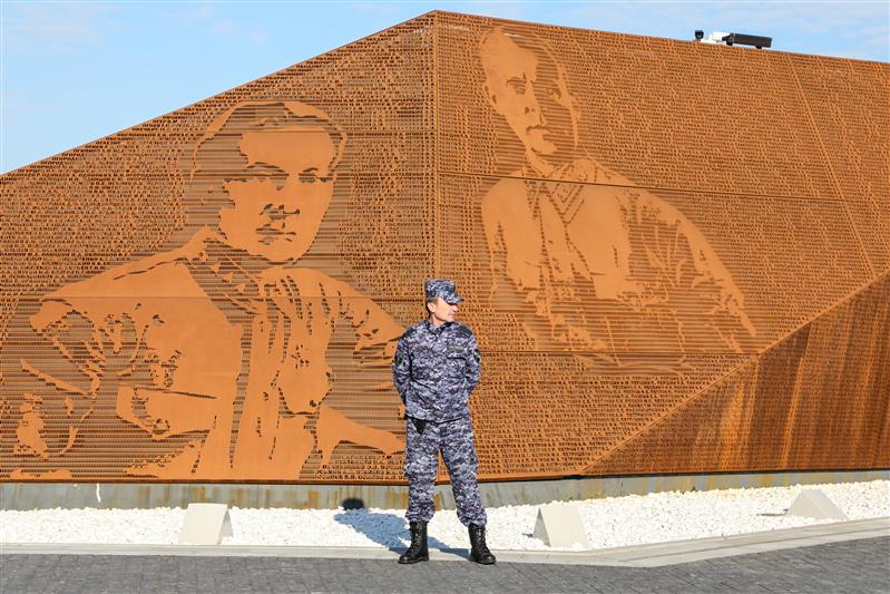 IV ежегодный автопробег Росгвардии «Вахта Памяти. Сыны Великой Победы» прибыл в г. Осташков