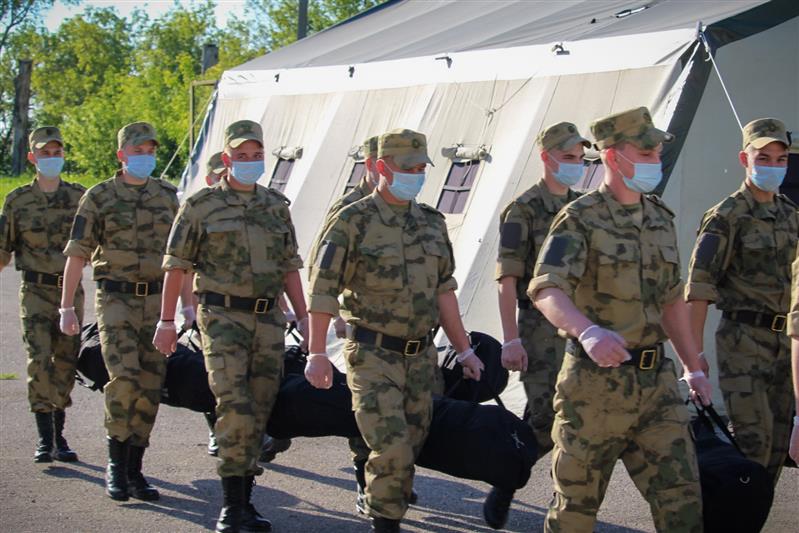 В Чебоксарах состоялась торжественная отправка призывников для прохождения службы в Росгвардии