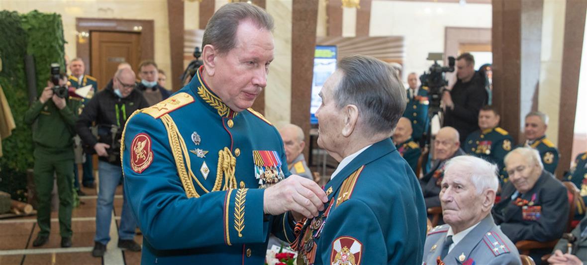 В Росгвардии состоялись торжественные мероприятия, посвященные 76-й годовщине Победы в Великой Отечественной войне