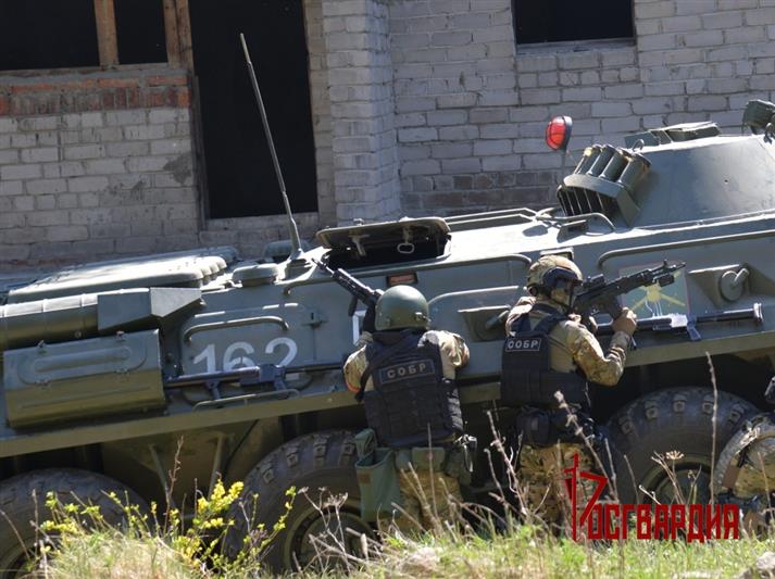 На Среднем Урале подразделения Росгвардии приняли участие в учении сводной группировки сил оперативного штаба