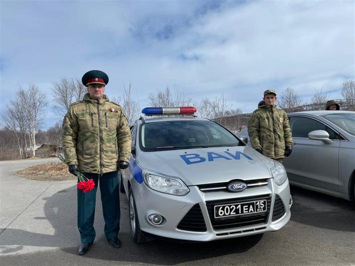 В Заполярье состоялся автопробег Росгвардии «Вахта памяти. Сыны Великой Победы»