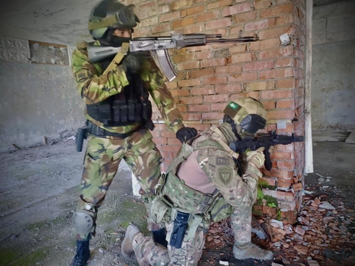 В Калининграде завершился полевой выход сотрудников ОМОН «Град» Росгвардии