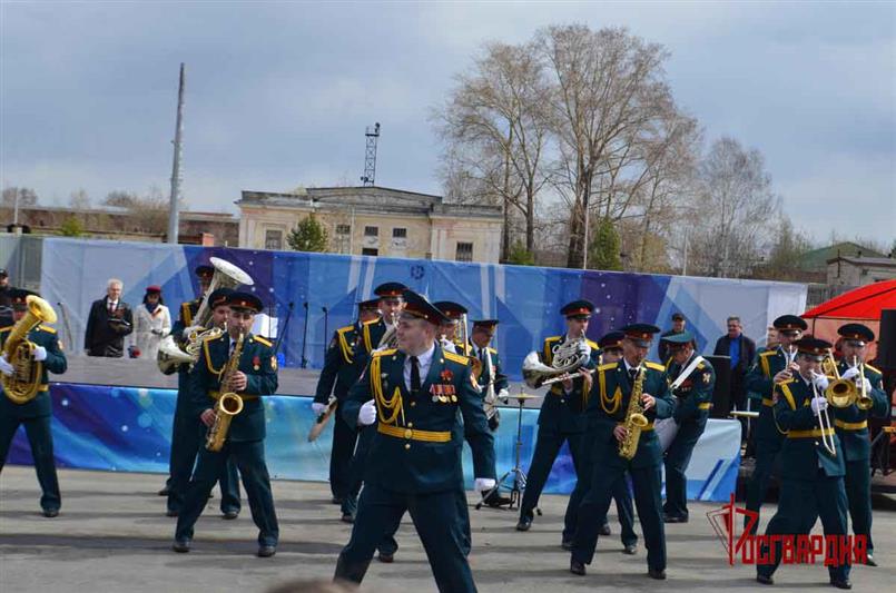 В преддверии Дня Победы личный состав лесновского полка принял участие в торжественном открытии парка патриотического воспитания