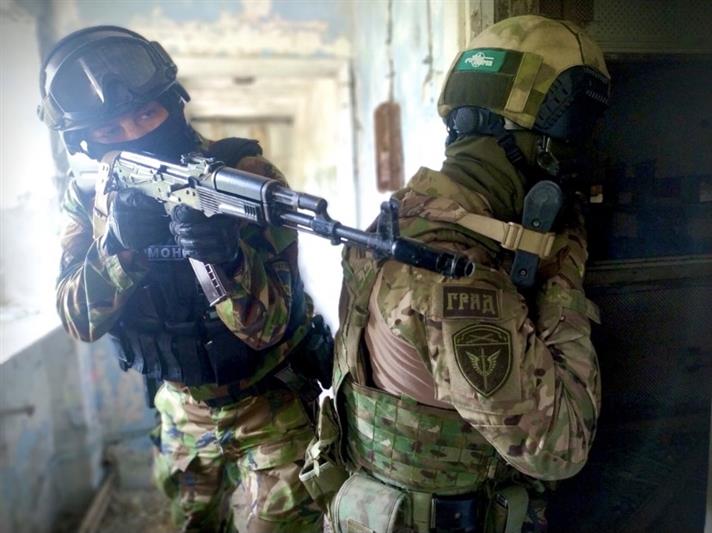 В Калининграде завершился полевой выход сотрудников ОМОН «Град» Росгвардии