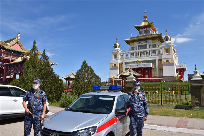  Росгвардейцы Южного округа присоединились к всероссийской  патриотической акции «Георгиевская ленточка»
