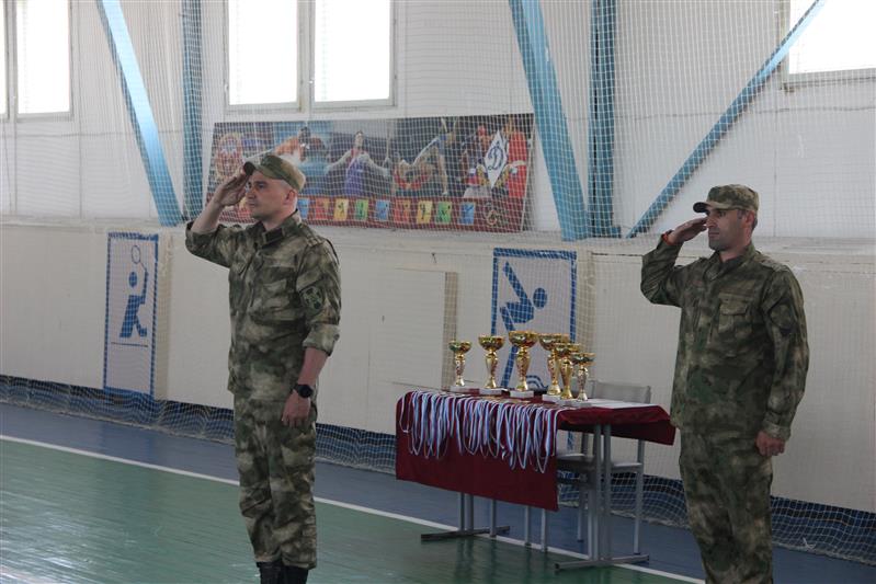 В грозненском соединении Росгвардии состоялся чемпионат по служебному биатлону и легкоатлетическому кроссу