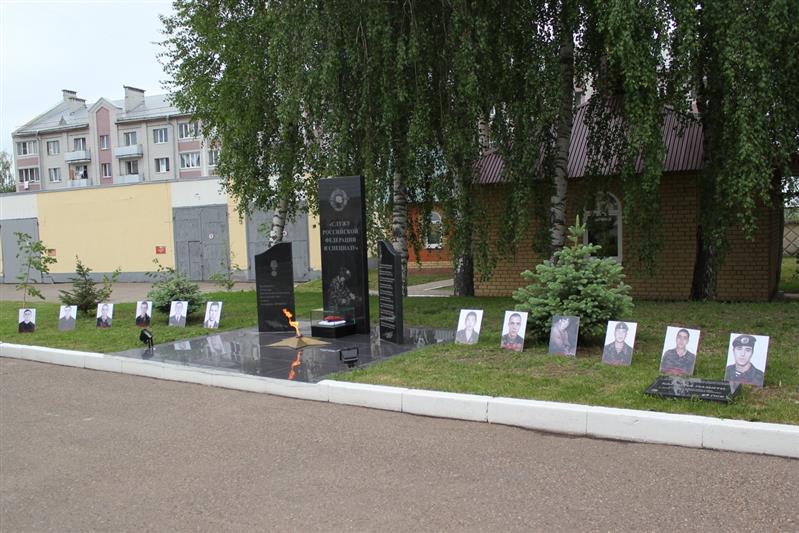 В казанском отряде спецназа «Барс» почтили память погибших при исполнении воинского долга сослуживцев