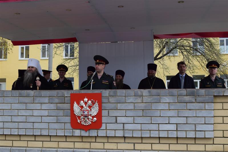 Саровскую дивизию Росгвардии посетил митрополит Нижегородский и Арзамасский Георгий