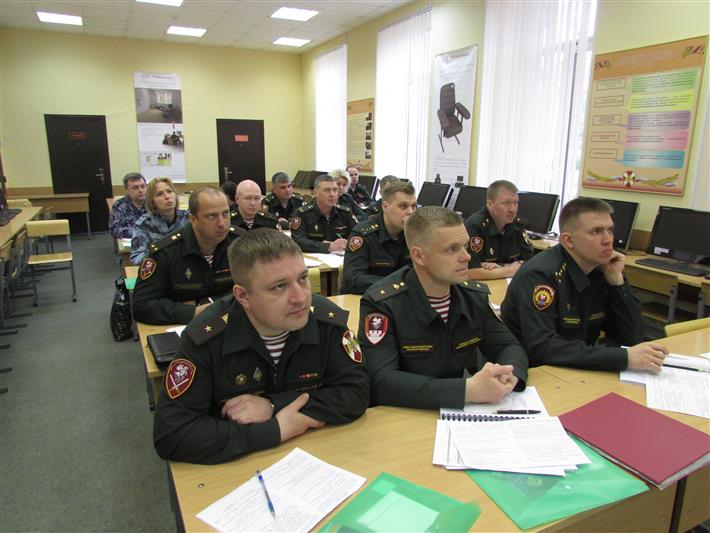В Санкт-Петербурге прошли сборы психологов Росгвардии 