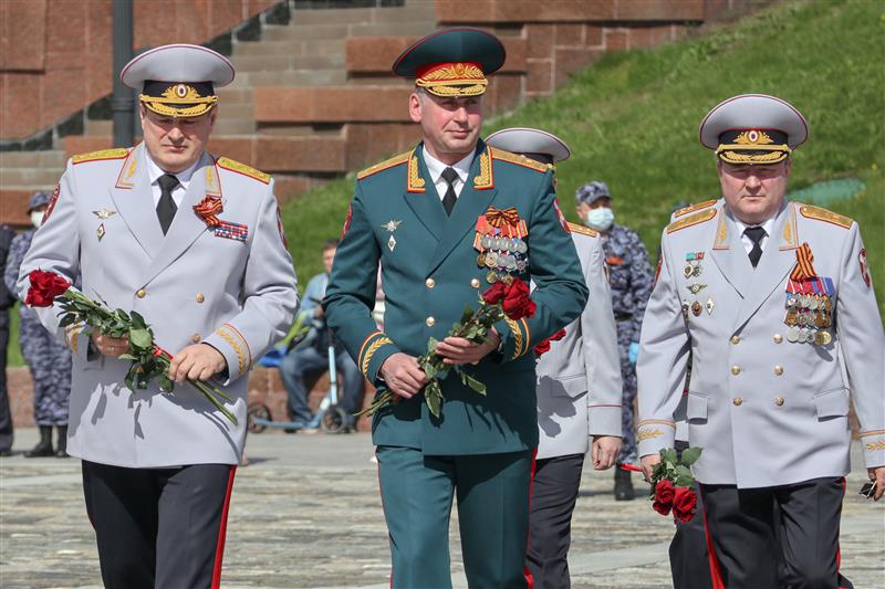 В Москве сотрудники Росгвардии провели памятные мероприятия, посвященные Дню Победы