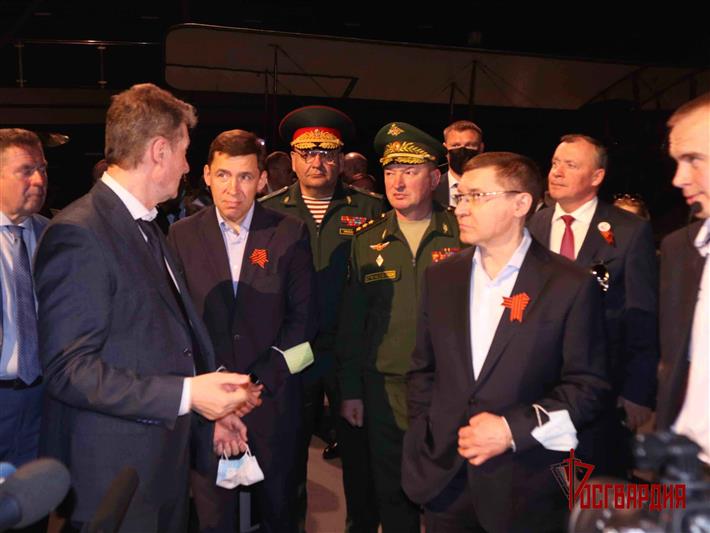 Заместитель командующего округом принял участие в открытии самого крупного музея авиации на Урале