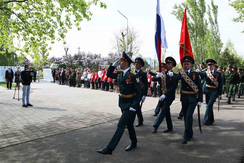 Росгвардейцы отдали дань памяти подвигу 3 гвардейского Котельниковского танкового корпуса