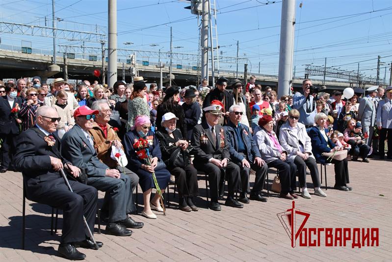 В Челябинске начальник территориального управления Росгвардии принял участие в мероприятии «Поезд Победы»