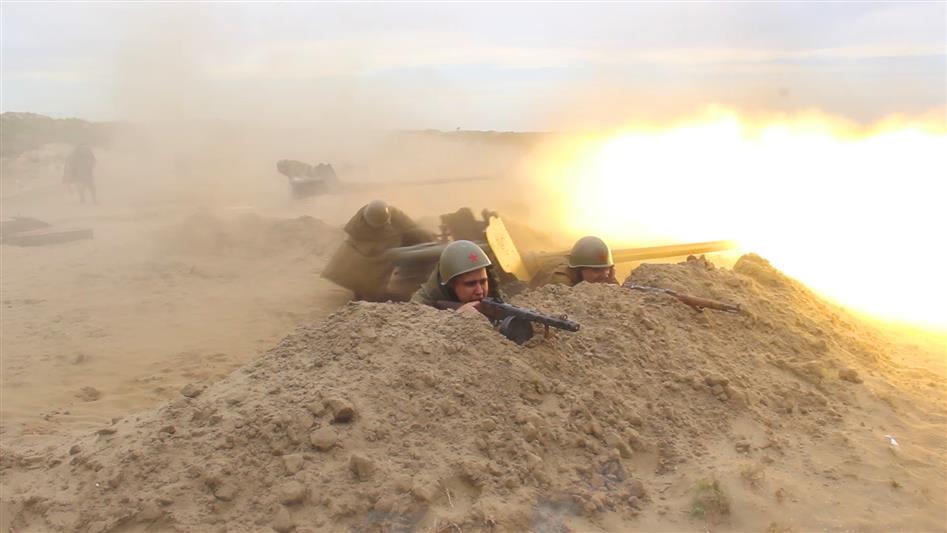  Военнослужащие Северо-Кавказского округа Росгвардии подготовили экранизацию к песне «Мы оставались на войне»