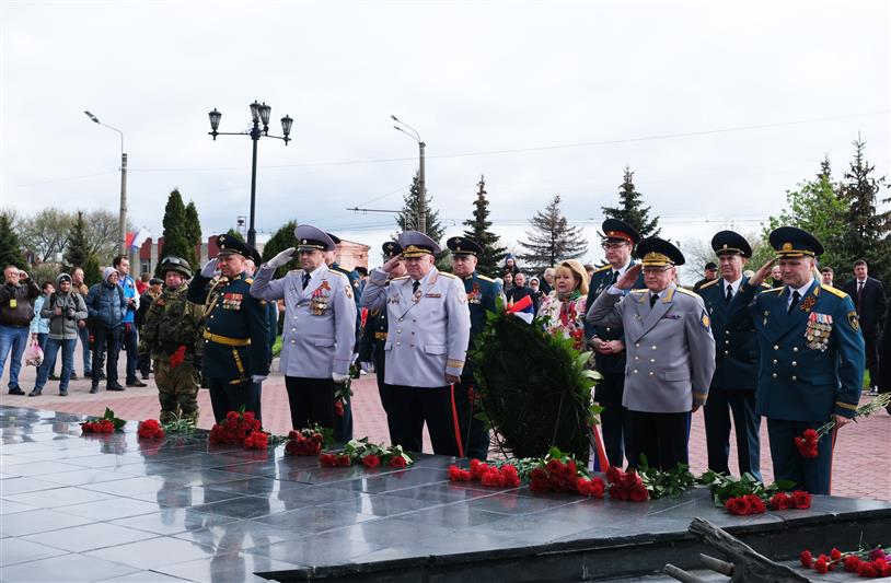 Военнослужащие и сотрудники Центрального округа Росгвардии приняли участие в торжествах Дня Победы 