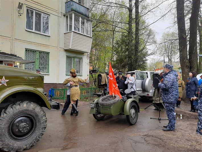 Военнослужащие и сотрудники Центрального округа Росгвардии приняли участие в торжествах Дня Победы 